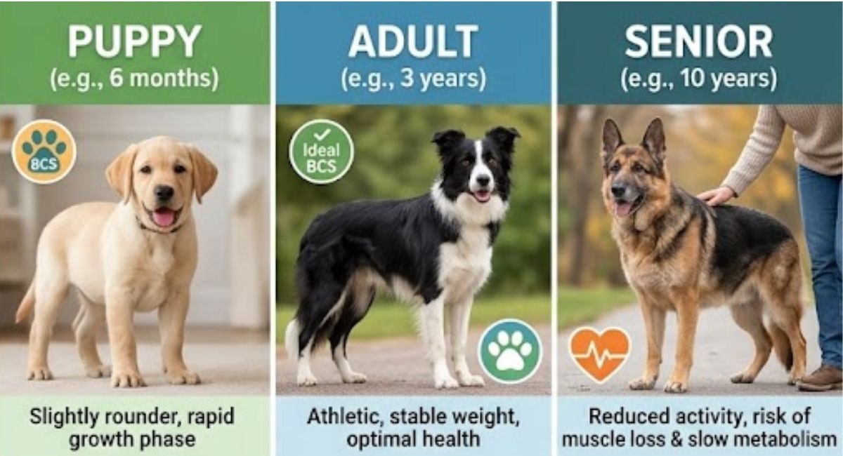 How BCS Changes Across Life Stages How BCS Changes Across Life Stages