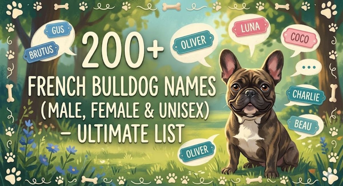 200+ French Bulldog Names (Male, Female & Unisex) – Ultimate List