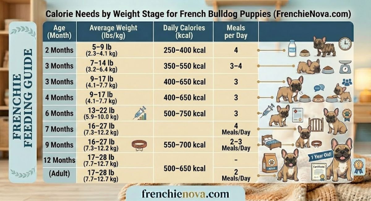 Calorie Needs by Weight Stage Calorie Needs by Weight Stage