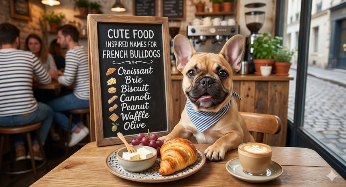 Cute French Bulldog Names Inspired by Food (Croissant, Brie, etc.)