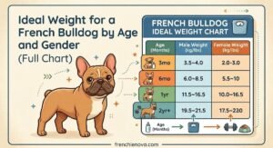 French Bulldog Ideal Weight by Age and Gender