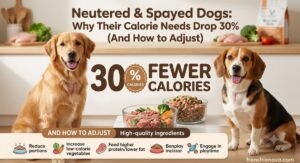 Neutered and Spayed Dogs: Why Their Calorie Needs Drop 30% (And How to Adjust)