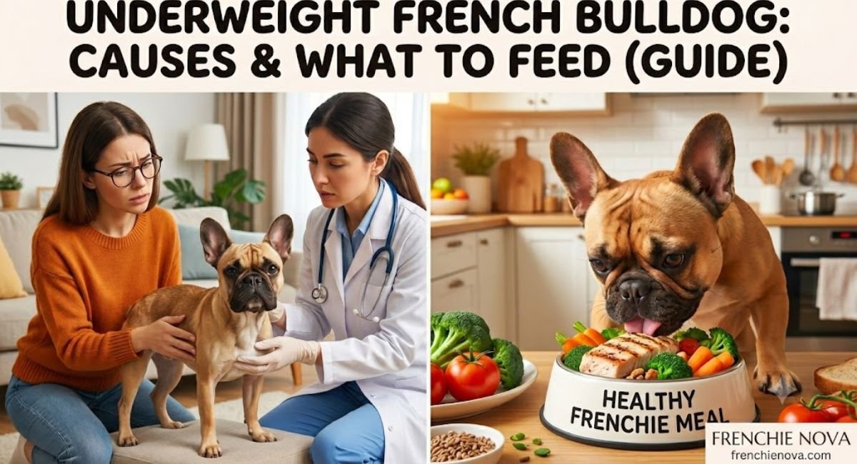 Underweight French Bulldog: Causes and What to Feed (2026 Guide)