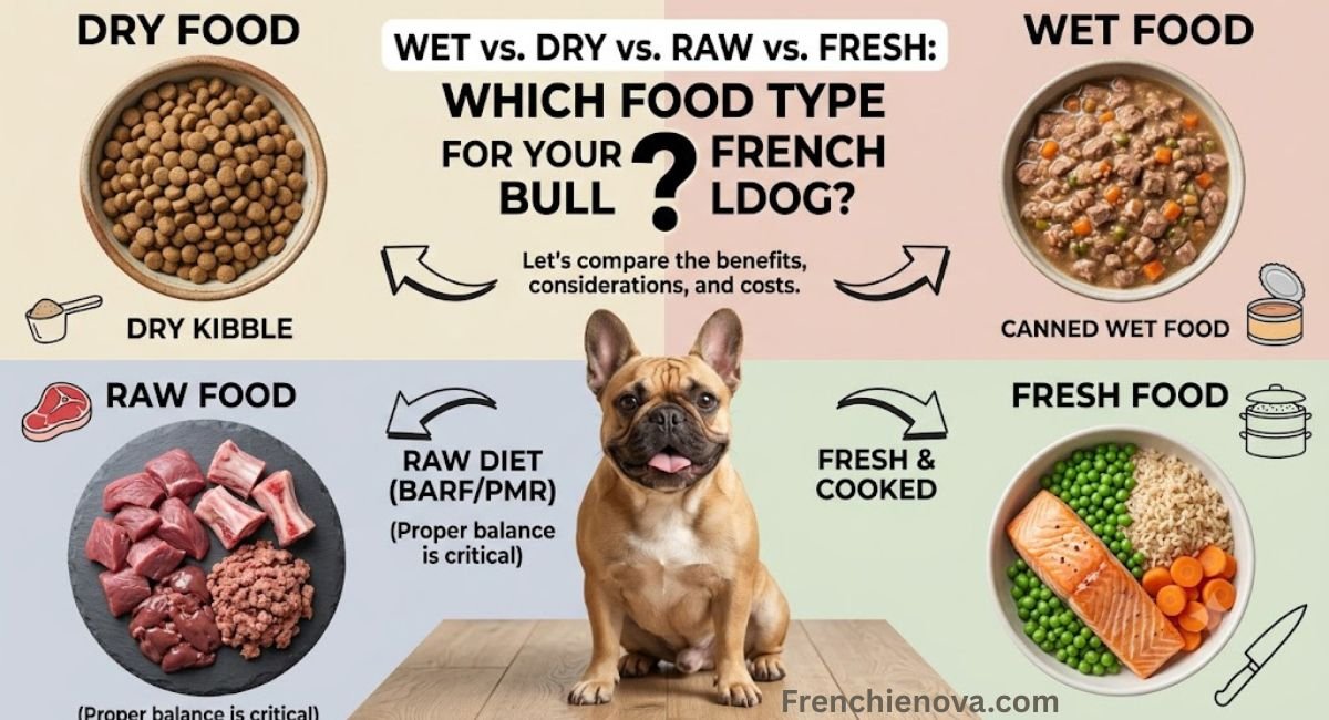 Wet vs. Dry vs. Raw vs. Fresh Which is Best for a French Bulldog