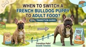When to switch a French Bulldog Puppy to Adult Food? (Full Transition Guide)