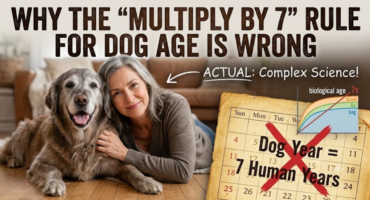 Why the 'Multiply by 7' Rule for Dog Age Is Wrong