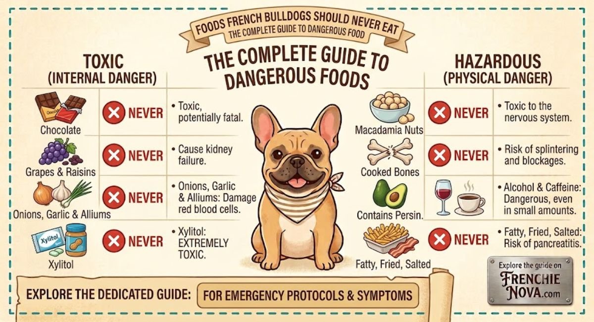 Foods French Bulldogs Should Never Eat Foods French Bulldogs Should Never Eat