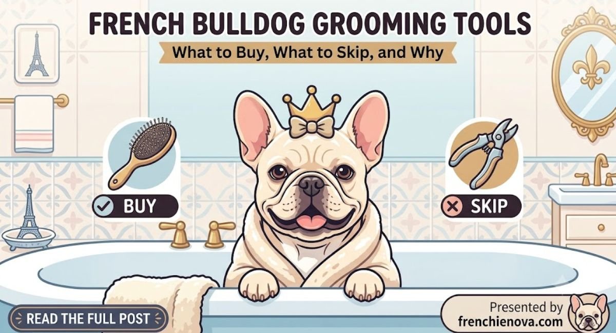 French Bulldog Grooming Tools: What to Buy, What to Skip, and Why
