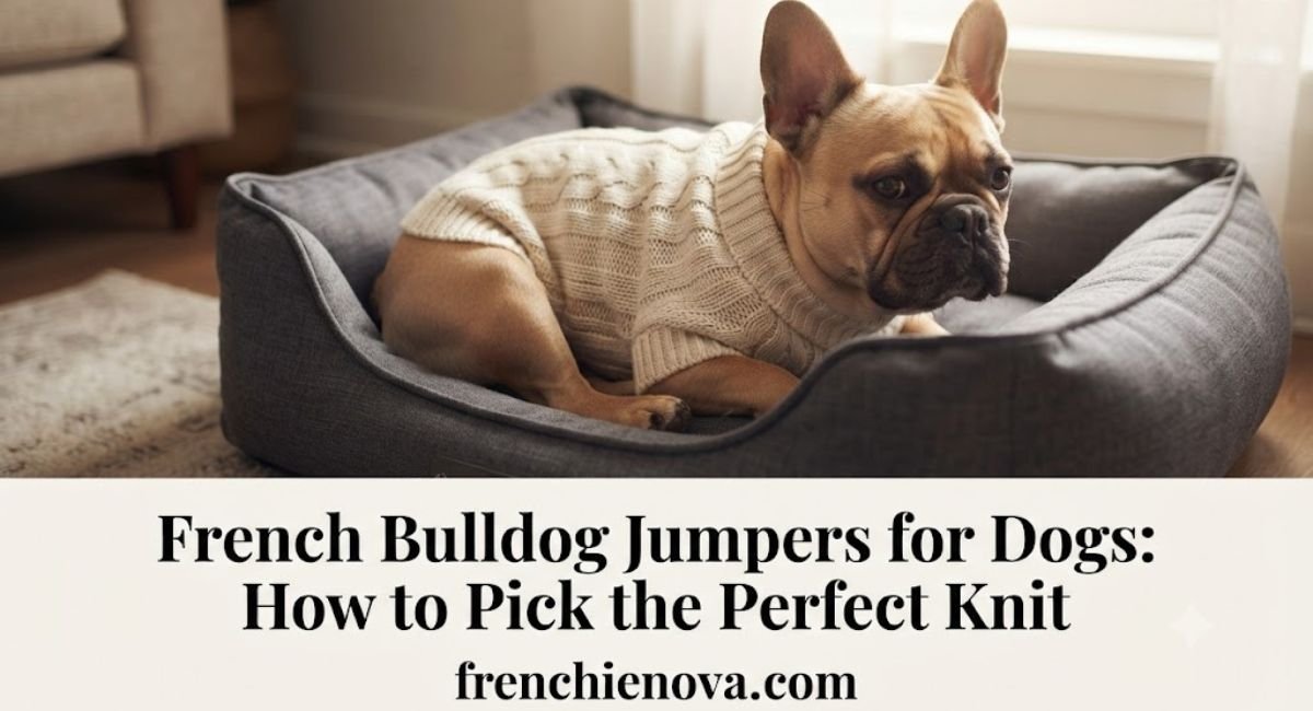 French Bulldog Jumpers for Dogs: How to Pick the Perfect Knit