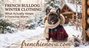 French Bulldog Winter Clothing: What Actually Keeps a Frenchie Warm