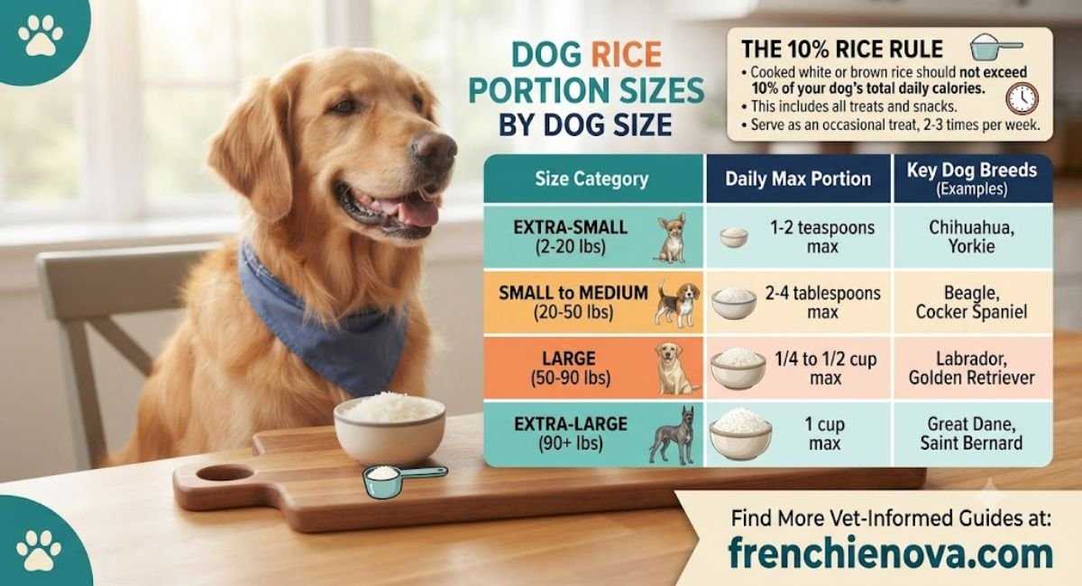 How Much Rice Can a Dog Eat?