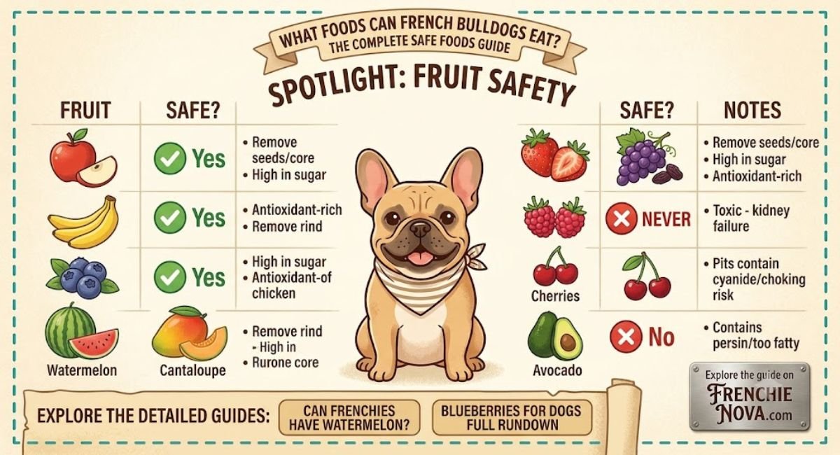 Safe Fruits for French Bulldogs
