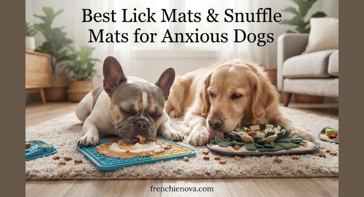 Best Lick Mats & Snuffle Mats for Anxious Dogs