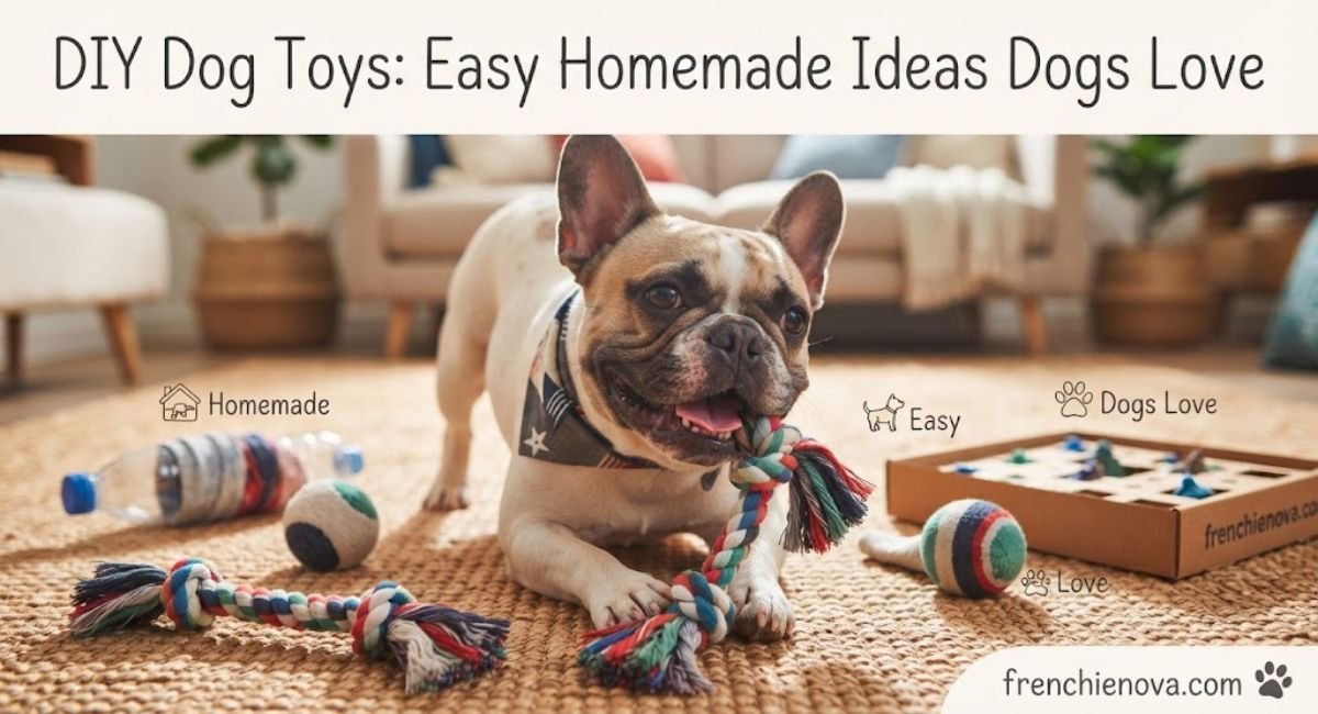 DIY Dog Toys: Easy Homemade Ideas Dogs Love